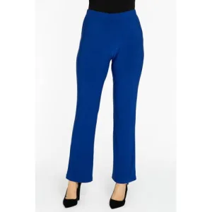 YOEK straight fit broek van travelstof DOLCE indigo