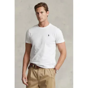 POLO Ralph Lauren slim fit T-shirt met logo wit