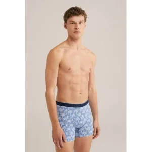 WE Fashion boxershort grijsblauw