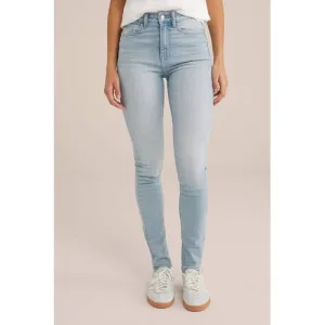 WE Fashion Blue Ridge skinny jeans light blue denim