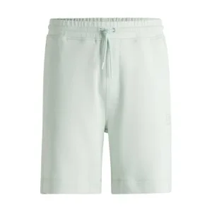 BOSS regular sweatshort mintgroen