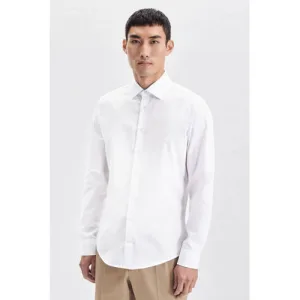 Seidensticker slim fit overhemd wit