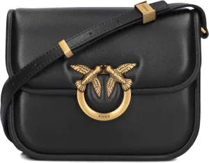 Pinko Schoudertas
Dames Love Box Bag, Materiaal: Leer, Kleur: Zwart