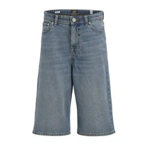 JACK & JONES JUNIOR denim short medium blue denim