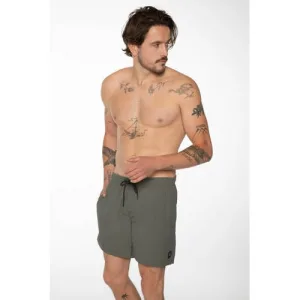 Protest zwemshort FASTER kakigroen