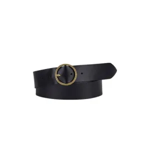 Levi’s leren riem Athena zwart