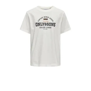 ONLY & SONS JUNIOR T-shirt wit