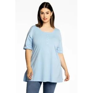 YOEK tuniek COTTON lichtblauw