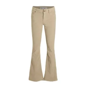 Cars fluwelen flared broek MICHELLE lichtzand