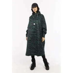 Protest regenjas Laugh groen/zwart