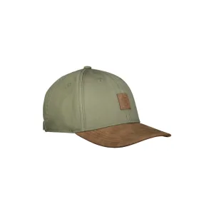 Lerros Baseball pet LERROS basecap van canvas, met kunstlederen klep