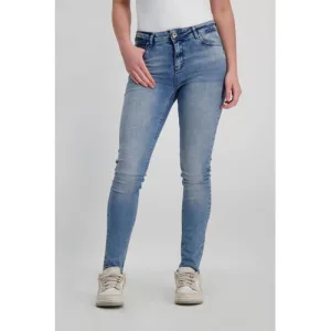 Cars high waist skinny jeans Nancy lichtblauw
