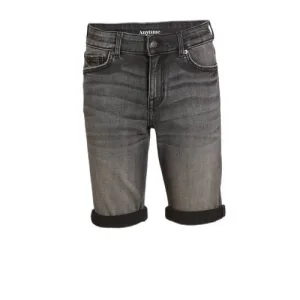 anytime denim short washed black