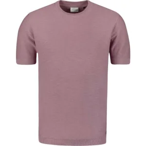 No Excess Pullover short sleeve crewneck soli mauve