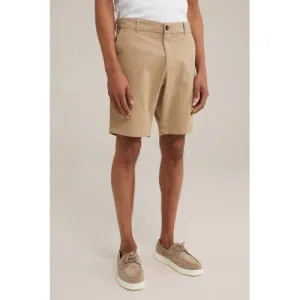 WE Fashion regular fit short sesame