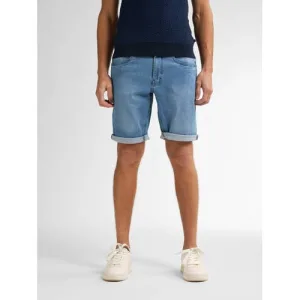Petrol Industries denim regular short blauw