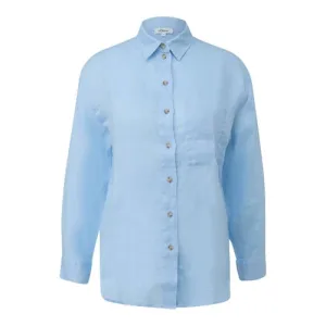 s.Oliver blouse lichtblauw