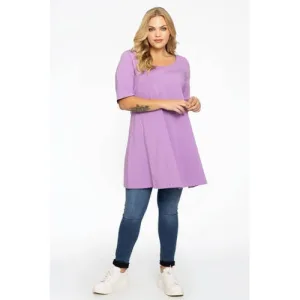 YOEK tuniek lichtpaars ORGANIC COTTON