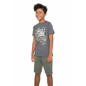 Protest regular fit short Orlin Jr groen