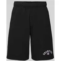 Champion Baggy fit sweatshorts met labelstitching