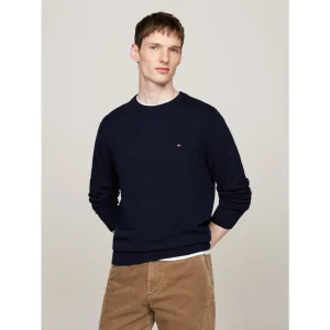 NU 20% KORTING: Tommy Hilfiger Trui met ronde hals PIMA ORG CTN CASHMERE CREW NECK