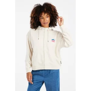 Protest sweatvest ecru