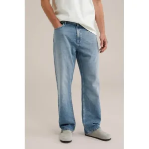 WE Fashion loose fit jeans mid blue