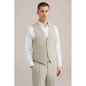 WE Fashion gilet beige