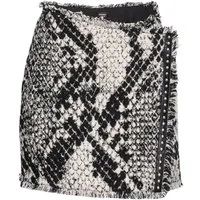 PINKO Goku Skirt White/black