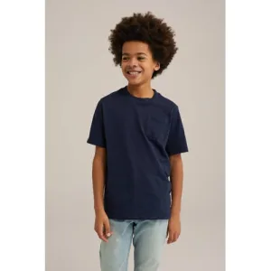 WE Fashion Blue Ridge T-shirt marineblauw