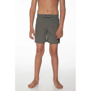 Protest zwemshort CULTURE JR donkergroen