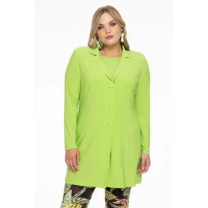 YOEK blazer DOLCE limegroen