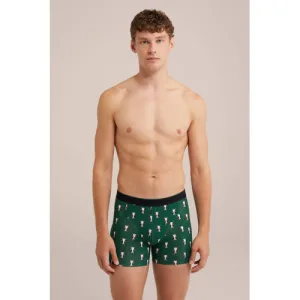 WE Fashion boxershort donkergroen