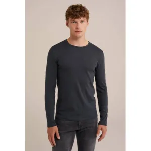 WE Fundamentals longsleeve blauw