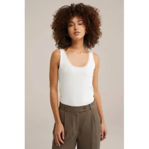 WE Fashion singlet wit