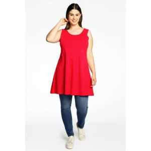 YOEK top COTTON rood