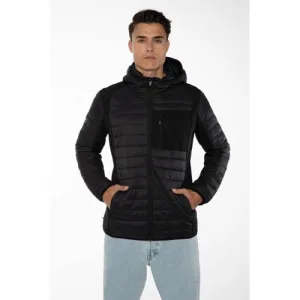 Protest gewatteerde jas Letton zwart