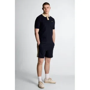 Lyle & Scott regular sweatshort donkerblauw