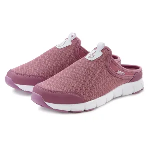 Lascana Slip-on sneakers Lage schoen, vrijetijdsschoen, sabot, clogs van licht mesh-materiaal