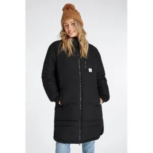 Protest gewatteerde jas Adorey zwart