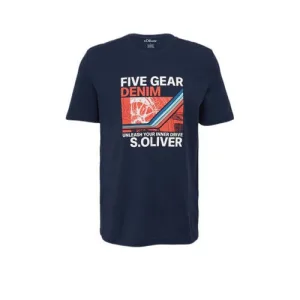 s.Oliver T-shirt donkerblauw