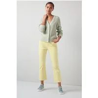 LK Bennett Lydia Flared Jeans Lemon