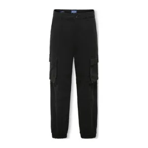 ONLY & SONS JUNIOR cargo broek zwart