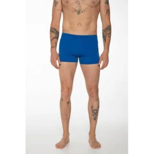 Protest zwemboxer CARST blauw