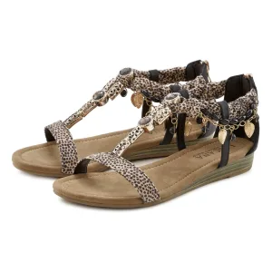 Lascana Sandalen Sandalette, zomerschoen in festival-look VEGAN