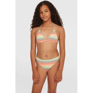 O’Neill triangel bikini Essentials oranje/blauw