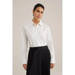 WE STUDIO gestreepte blouse wit