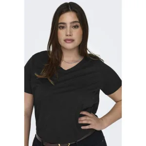 ONLY CARMAKOMA T-shirt zwart