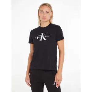 Calvin Klein Shirt met ronde hals CORE MONOGRAM REGULAR TEE met calvin klein jeans monogram (1-delig)