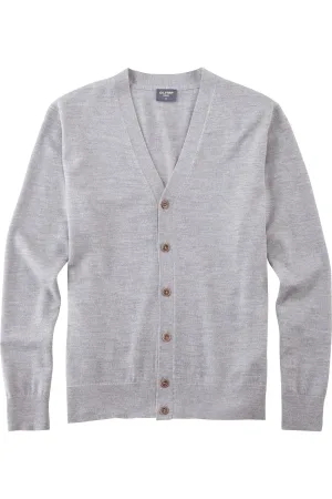 OLYMP Casual Vest zilvergrijs, Effen